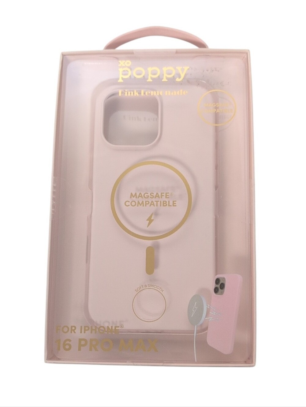 XO Poppy Pink Lemonade iPhone 16 Pro Max Phone Case